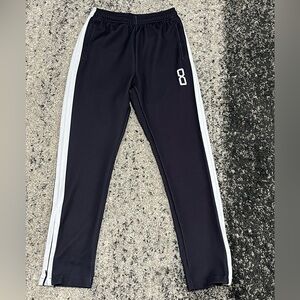 Black and White Kids Track Pants